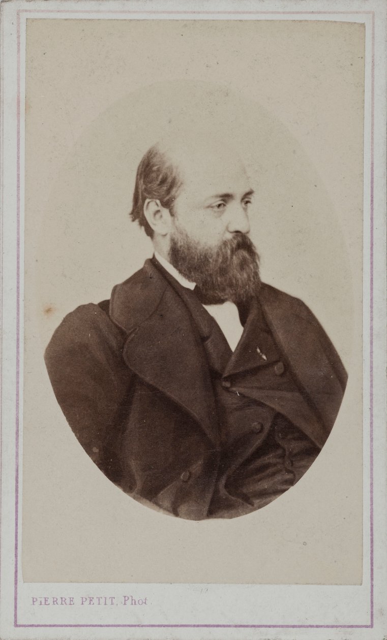 Portret Henri Murgera 1822-1861, 1861. autorstwa Pierre Petit