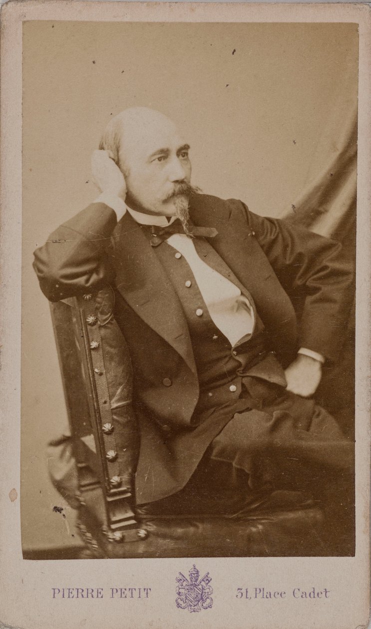 Portret kompozytora Aimé Maillarta 1817-1871. autorstwa Pierre Petit