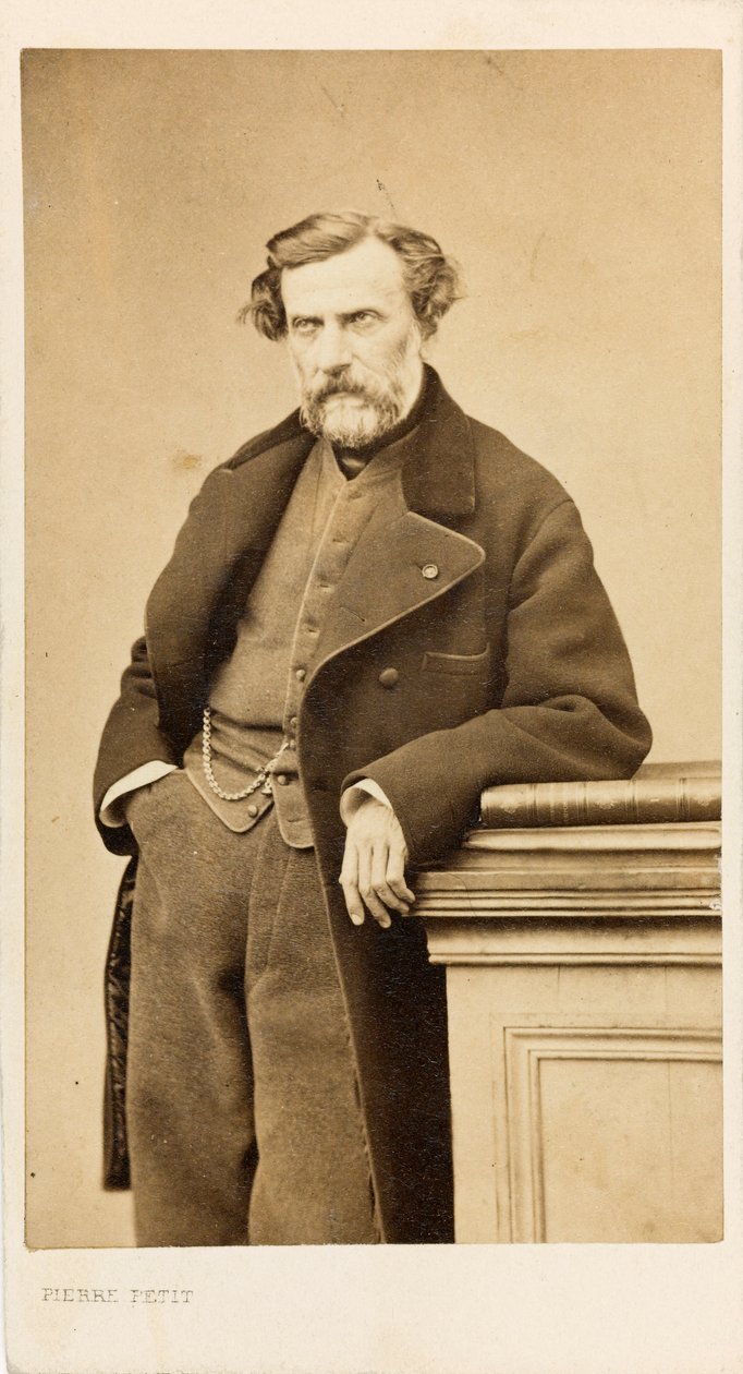 Portret kompozytora Ambroise Thomasa 1811-1896. autorstwa Pierre Petit