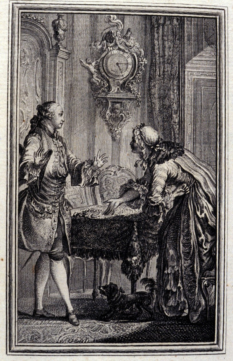 Le Gascon ukarany - w "Tales et nouvelles en vers" Jeana La Fontaine
