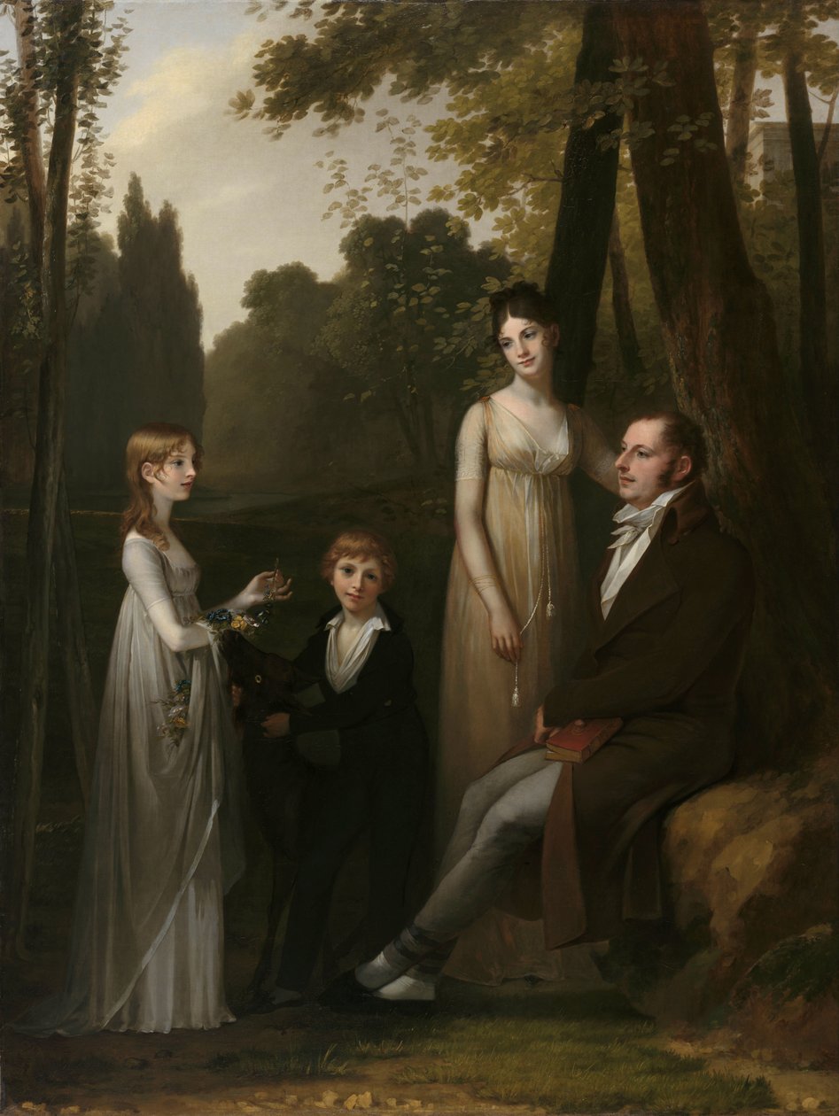 Portret Rutgera Jana Schimmelpennincka i jego rodziny Portret Rutgera Jana Schimmelpennincka i jego rodziny autorstwa Pierre Prud
