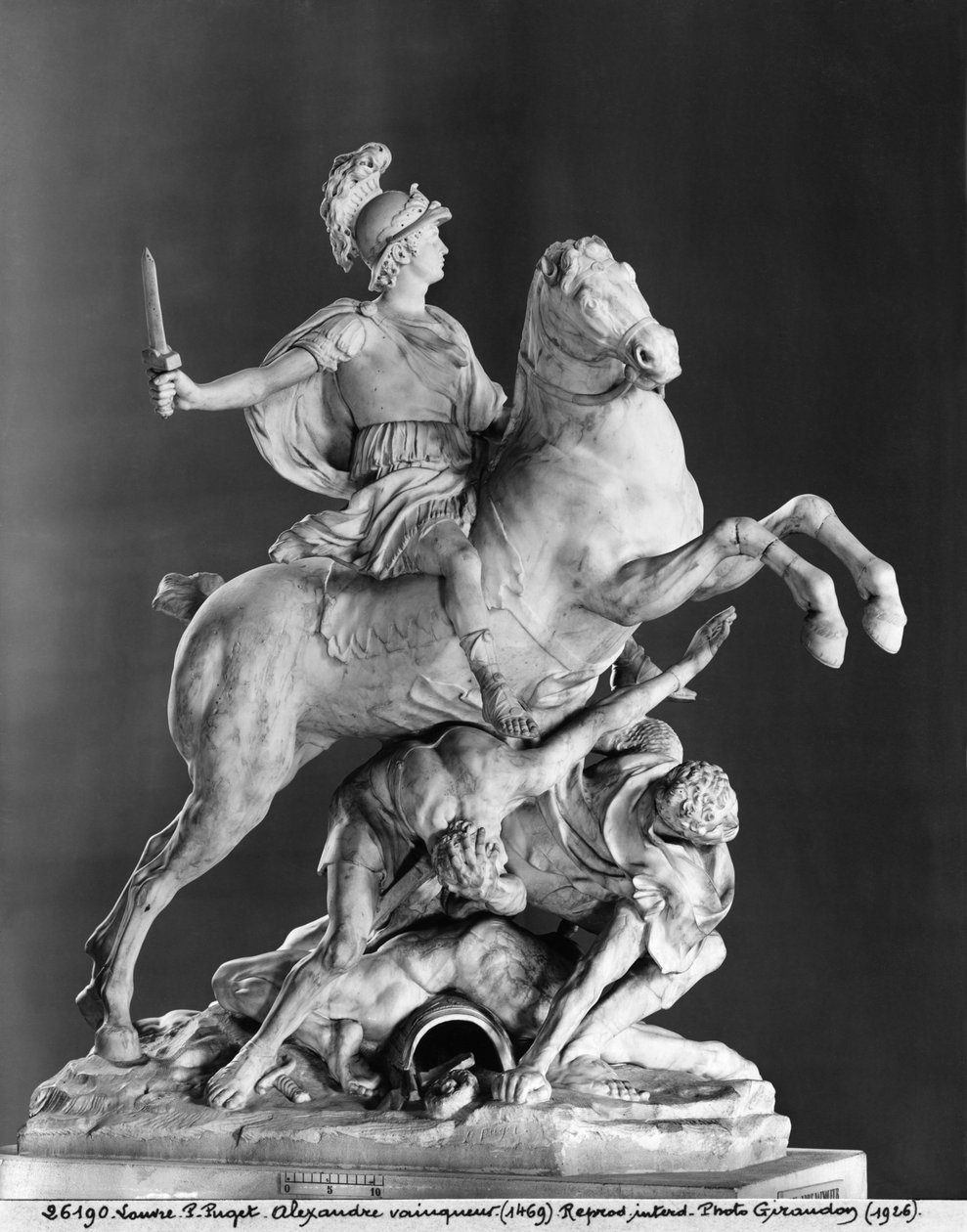Aleksander Zwycięski, po 1683 (patrz także 280146) (marmur) autorstwa Pierre Puget