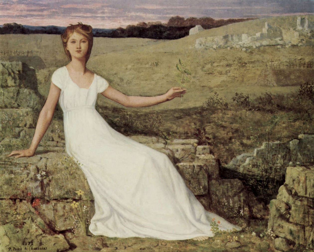 Nadzieja autorstwa Pierre Puvis de Chavannes