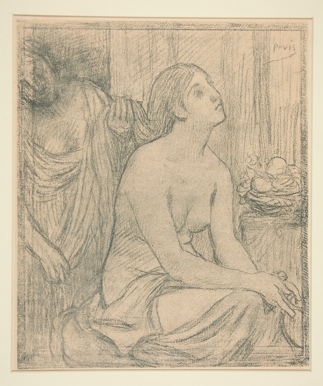 Toaleta autorstwa Pierre Puvis de Chavannes