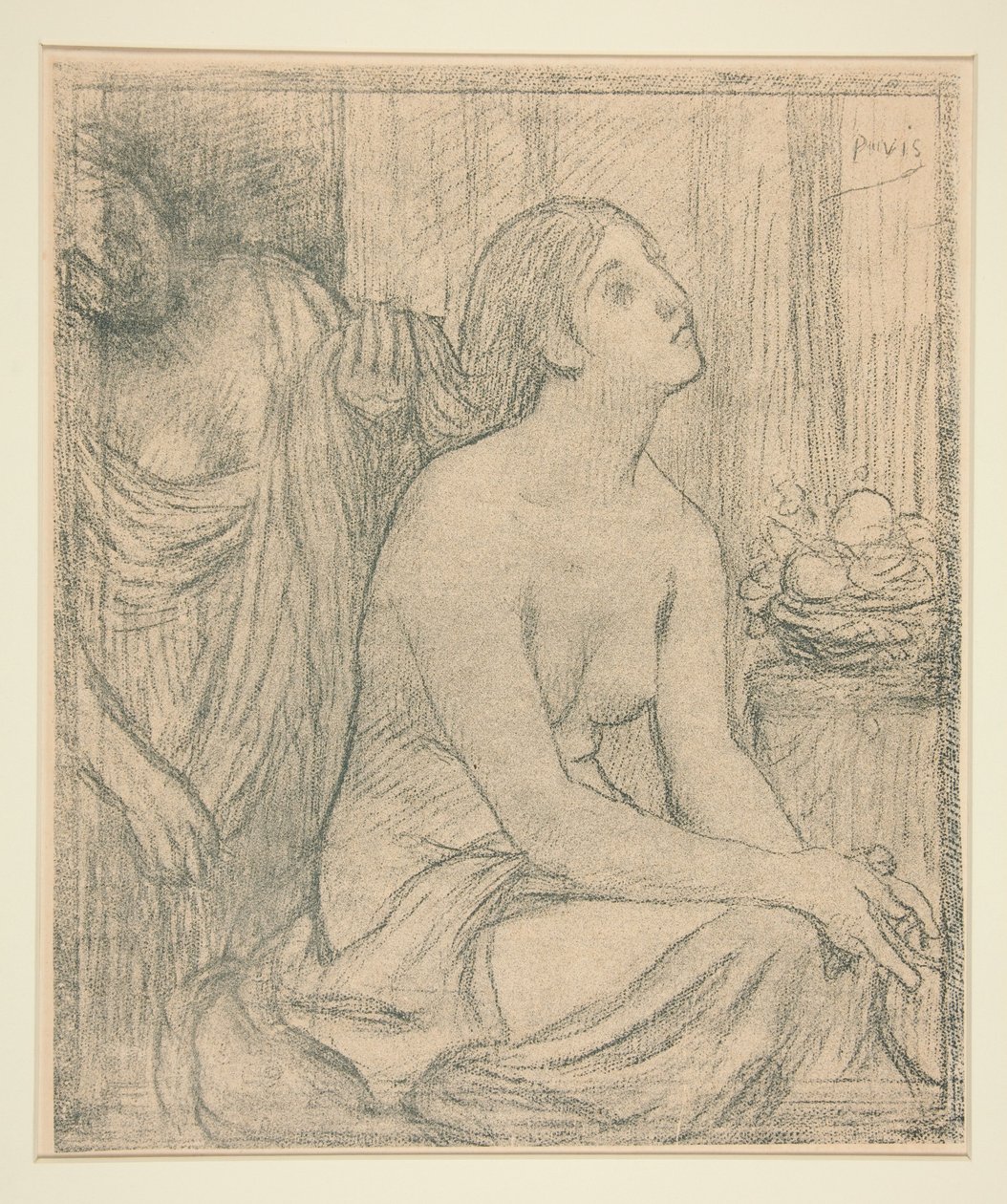Toaleta autorstwa Pierre Puvis de Chavannes