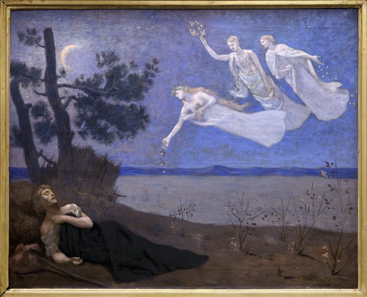 Le Reve (widzi we śnie Miłość, Chwała i Bogactwo) (obraz) autorstwa Pierre Puvis de Chavannes