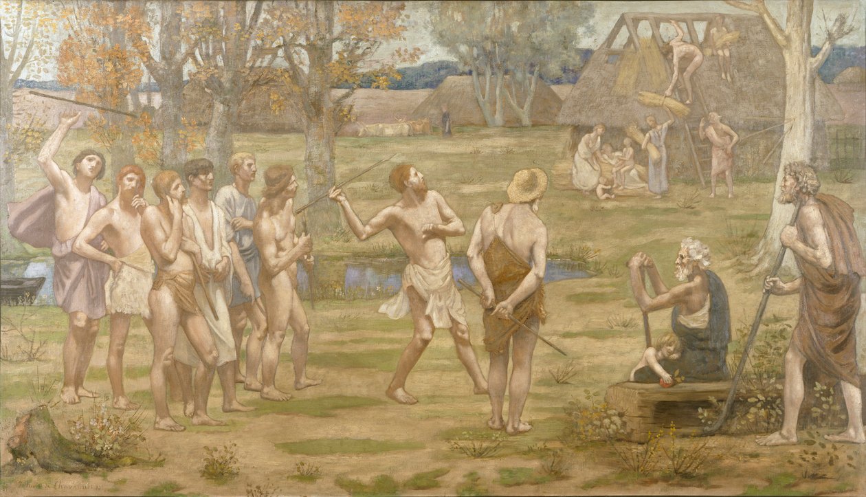 „Ludus Pro Patria” autorstwa Pierre Puvis de Chavannes