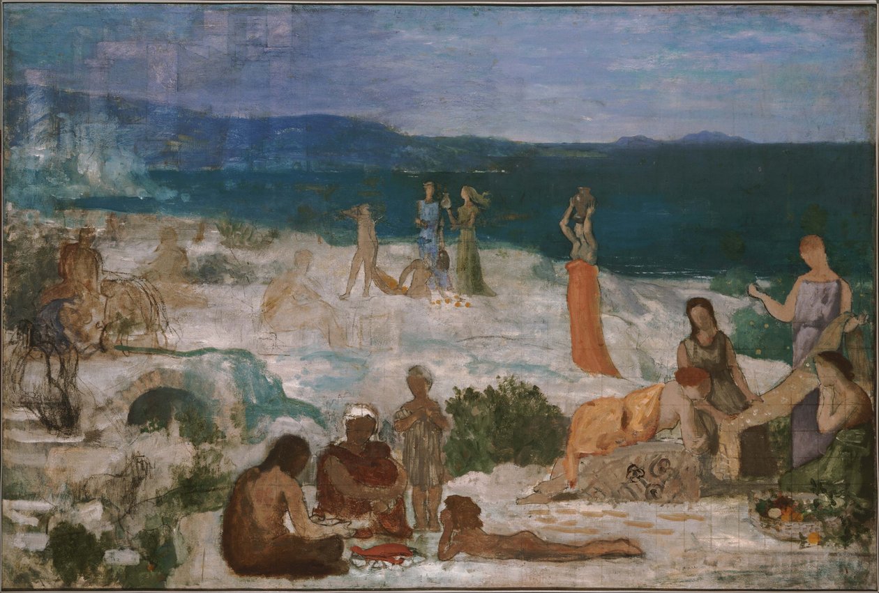 Massilia, kolonia grecka autorstwa Pierre Puvis de Chavannes