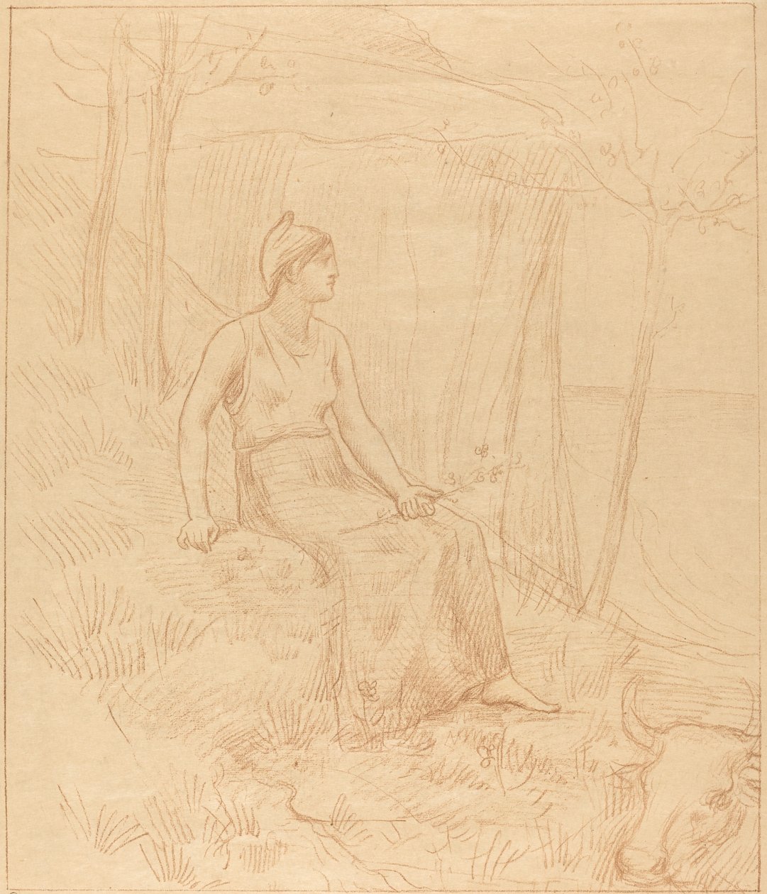 Normandia autorstwa Pierre Puvis de Chavannes