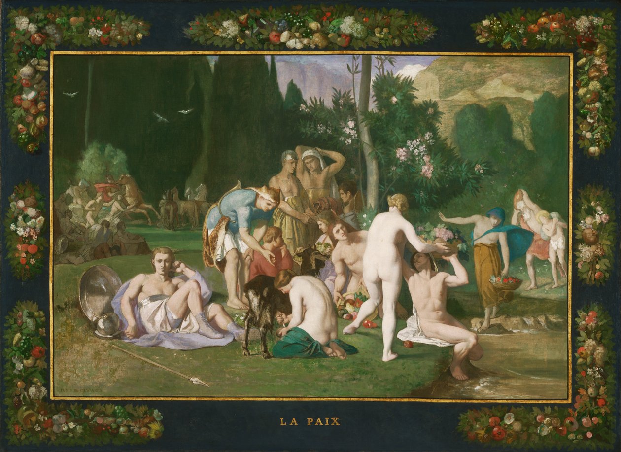 Pokój autorstwa Pierre Puvis de Chavannes
