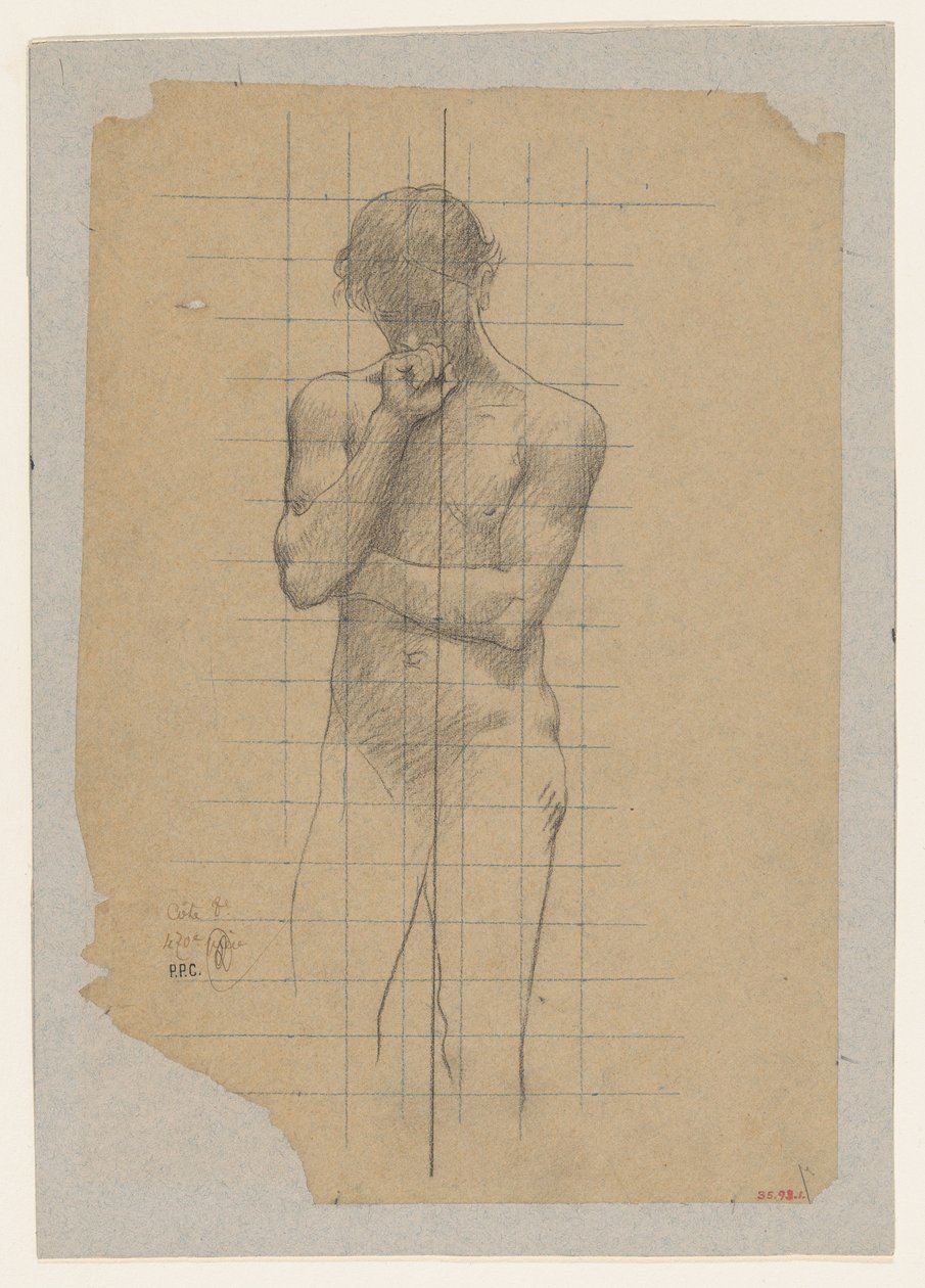 Studium do Geometrii w „Sorbonie” autorstwa Pierre Puvis de Chavannes