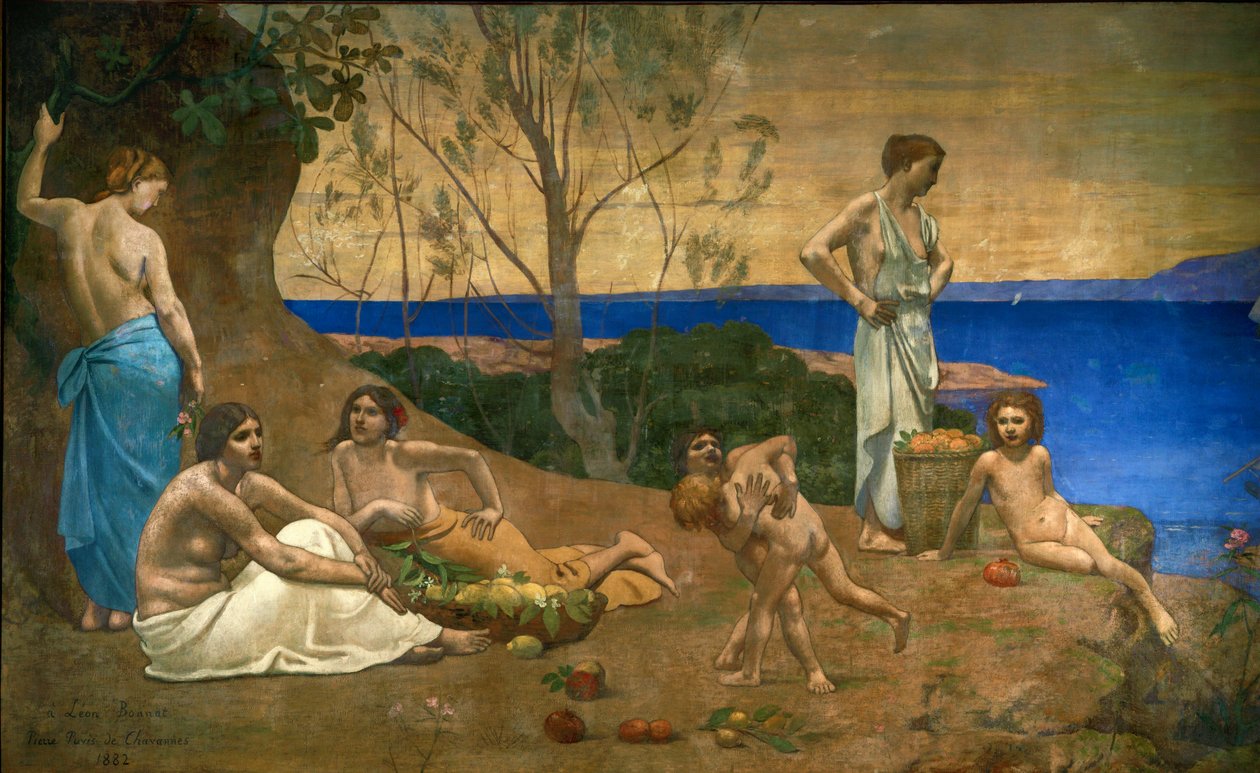 Sweet Country autorstwa Pierre Puvis de Chavannes