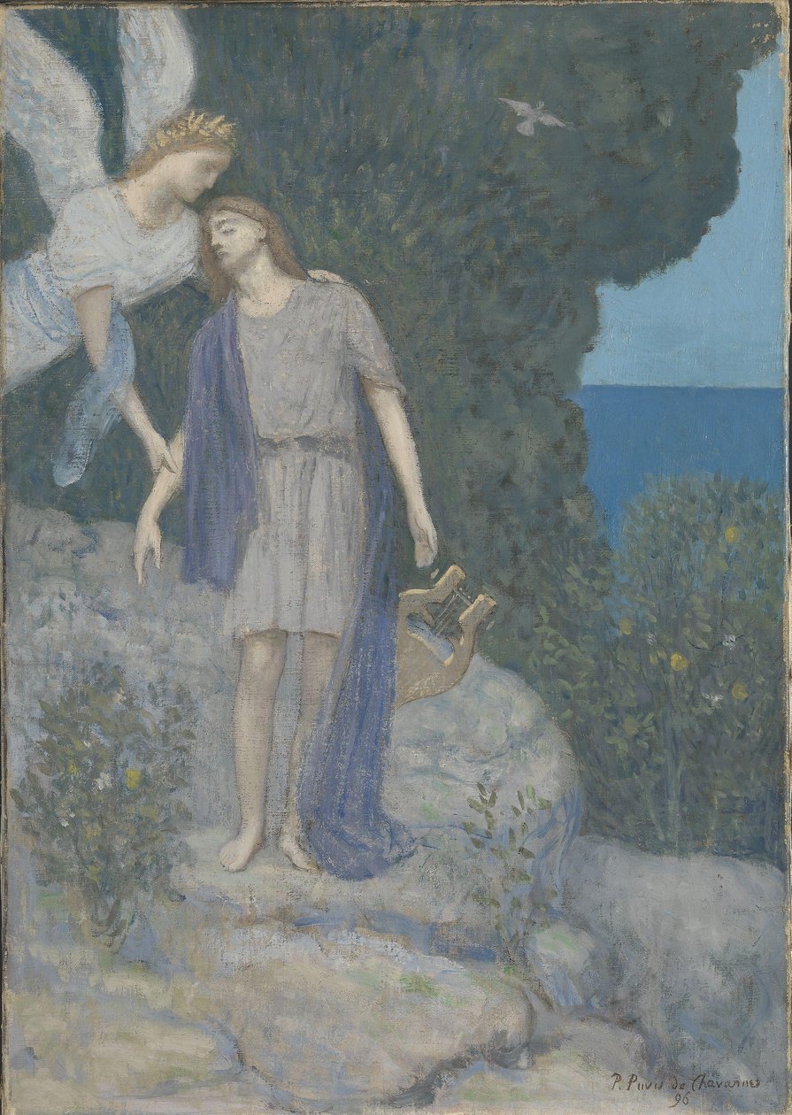 Poeta autorstwa Pierre Puvis de Chavannes