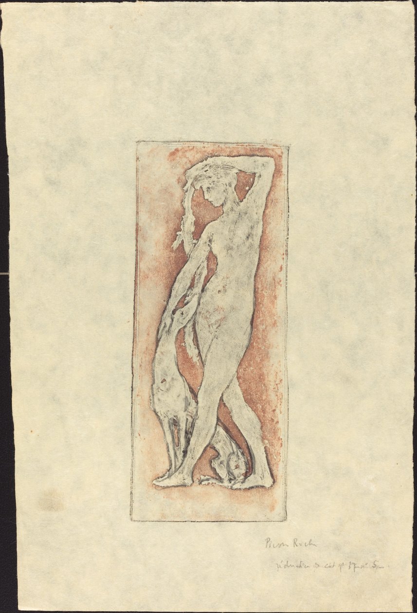 Diane au levrier (Diana i chart) autorstwa Pierre Roche