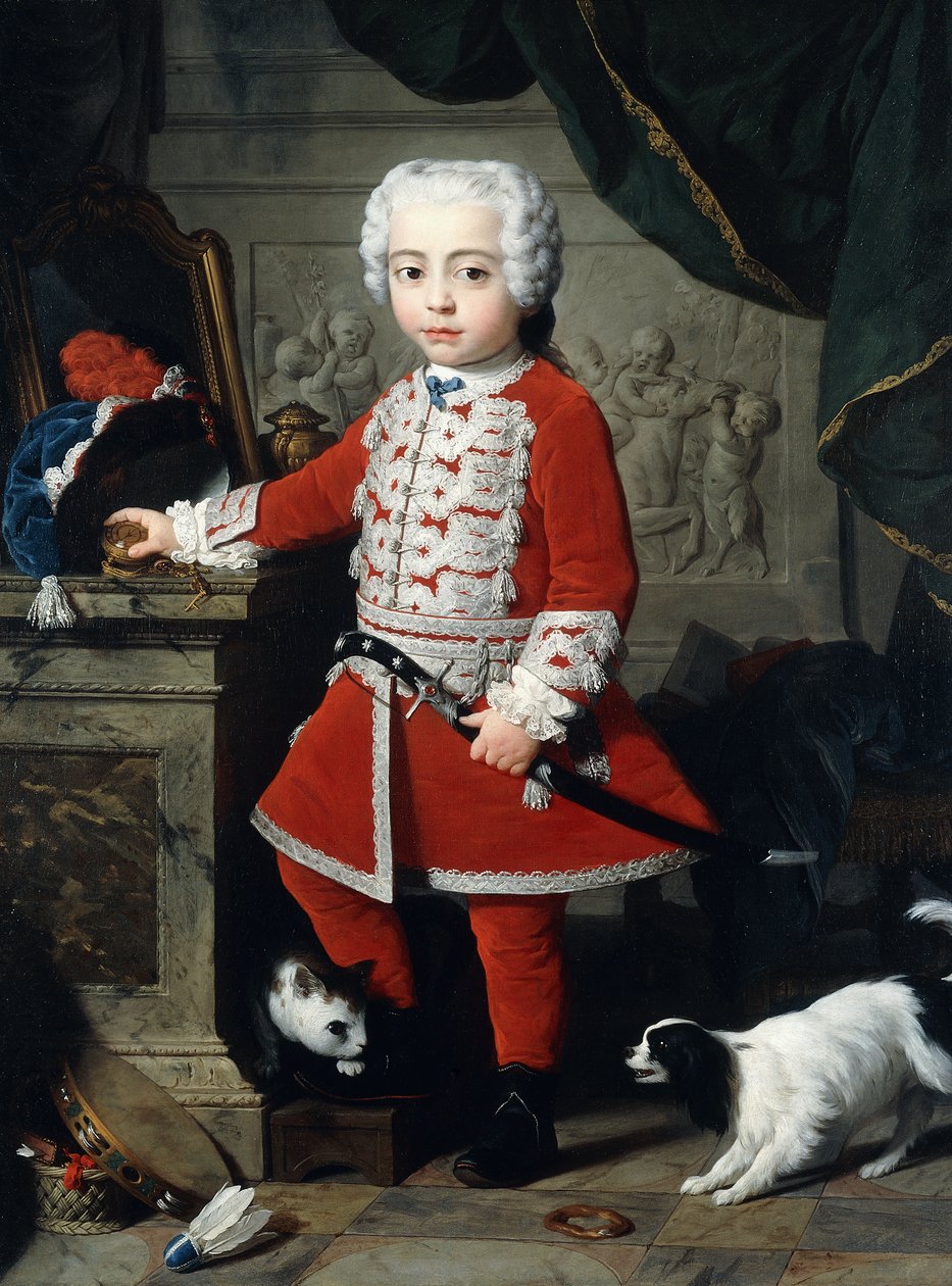 Portret młodego chłopca w węgierskim stroju, autorstwa Pierre Subleyras