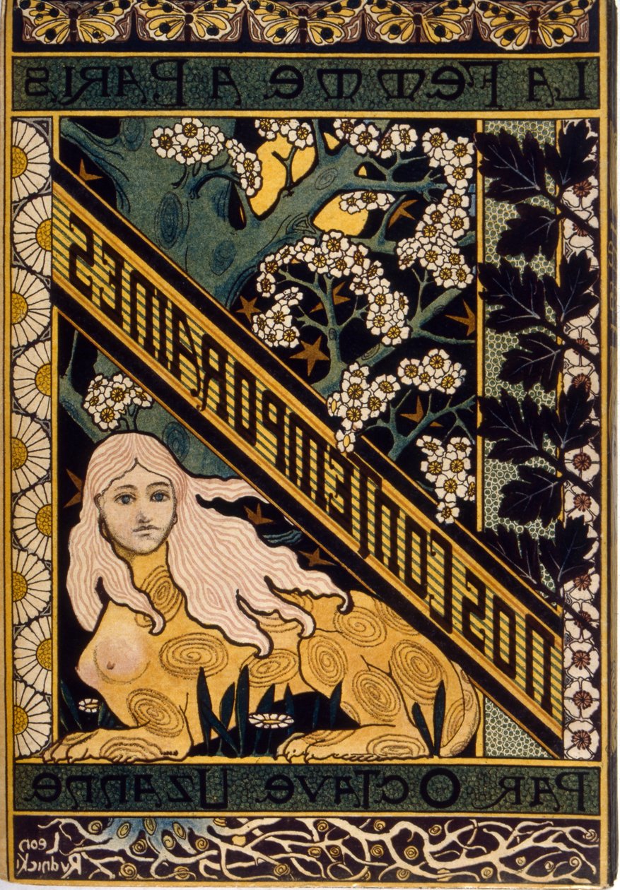 ilustracja do "Kobiety w Paryżu" autorstwa Pierre Vidal