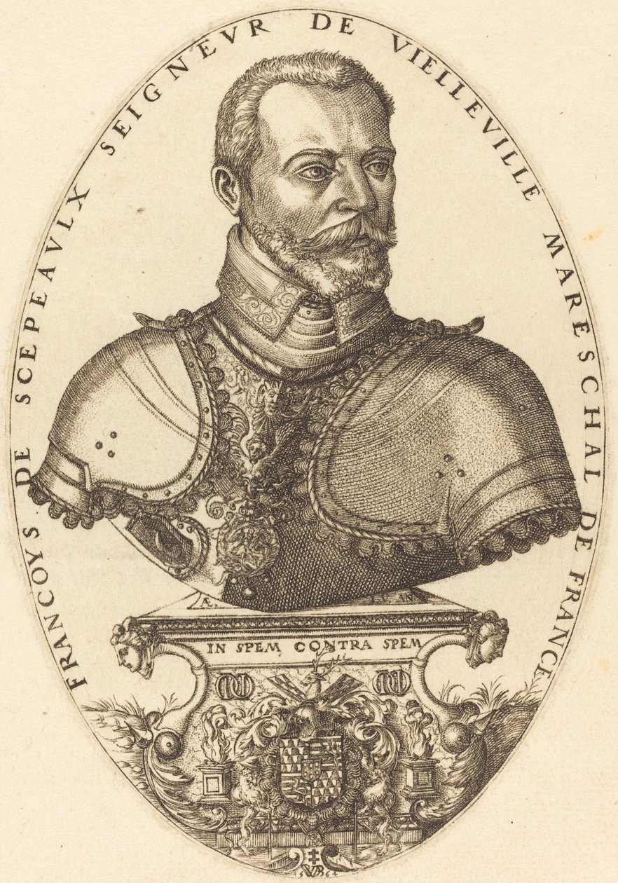 Francoys de Scepeaulx autorstwa Pierre Woeiriot