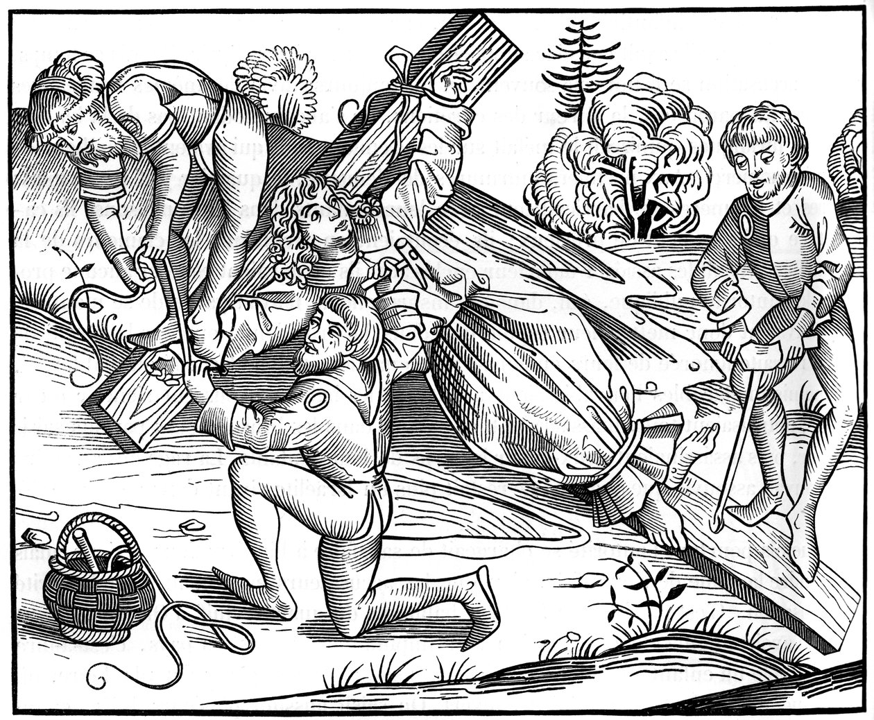 Niemowlę Ryszard z Pontoise ukrzyżowany przez Żydów, 1493 1849. autorstwa Pierre Wolgmuth