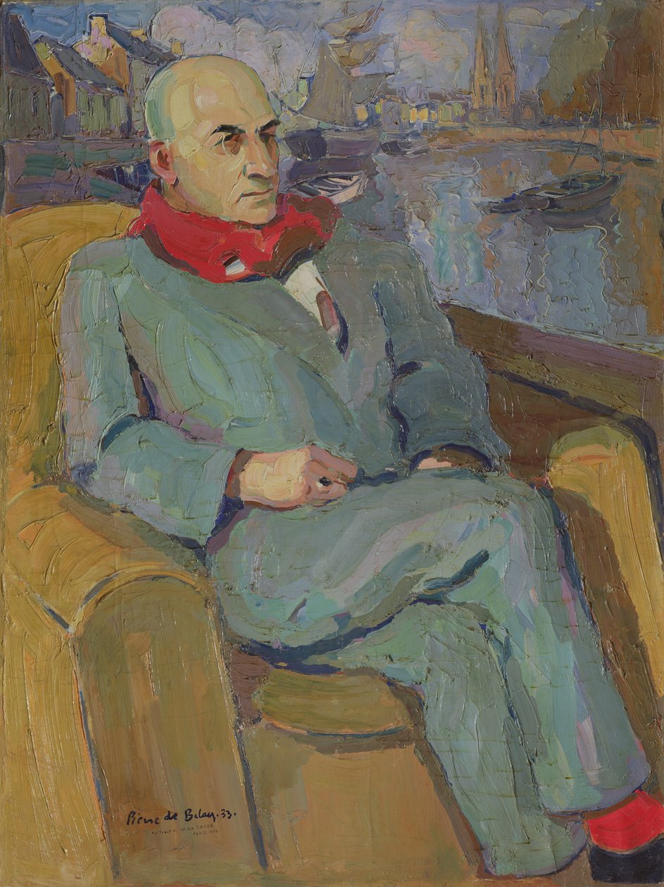 Proroczy portret Maxa Jacoba autorstwa Pierre de Belay