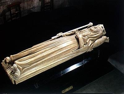 Grób Izabeli Bawarskiej (1371-1435) (marmur) autorstwa Pierre de Thury
