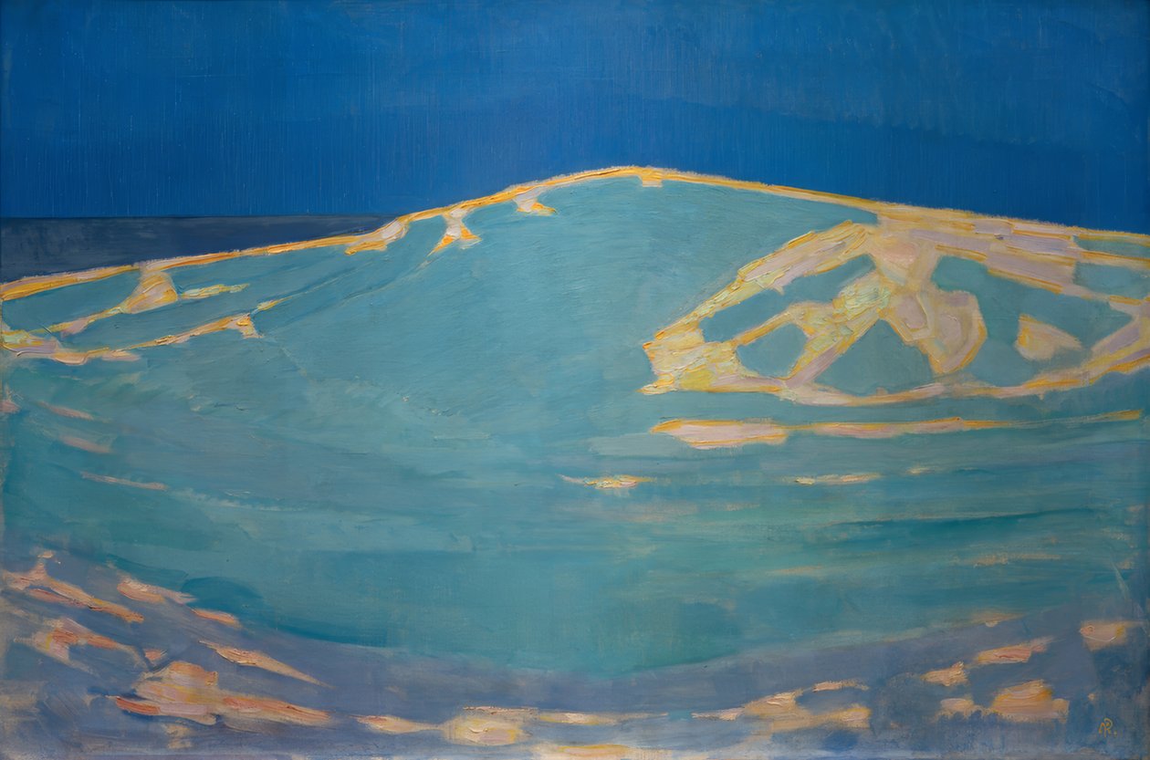 Wydmy w Domburgu autorstwa Piet Mondrian