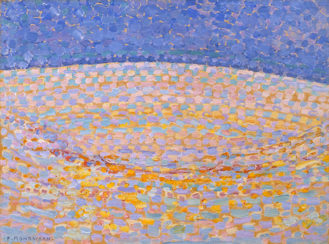 Wydma autorstwa Piet Mondrian