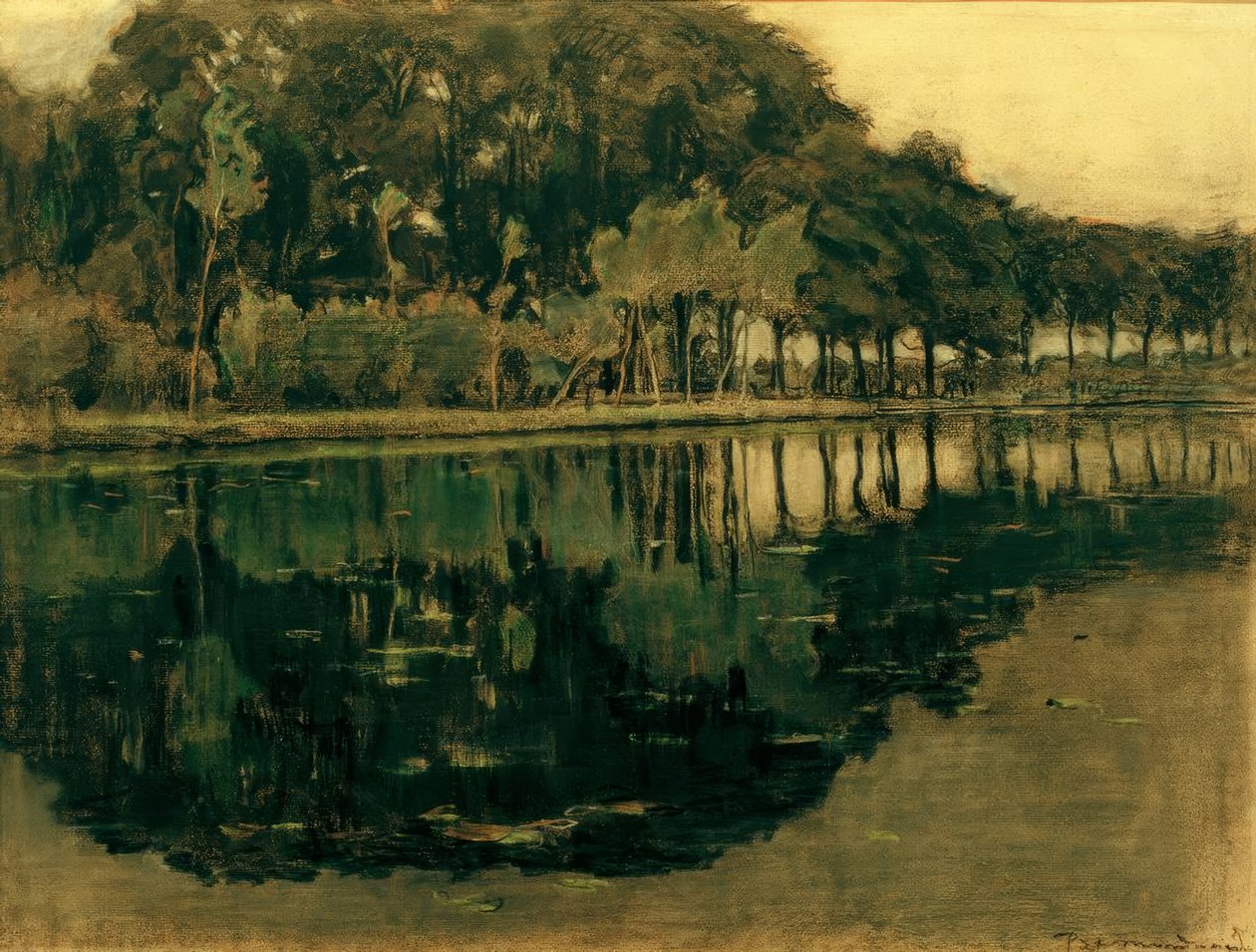 Farma Geinrust z High Horizon autorstwa Piet Mondrian