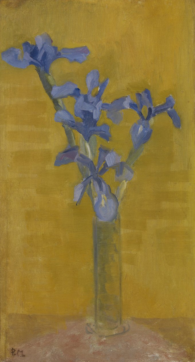 Irysy autorstwa Piet Mondrian