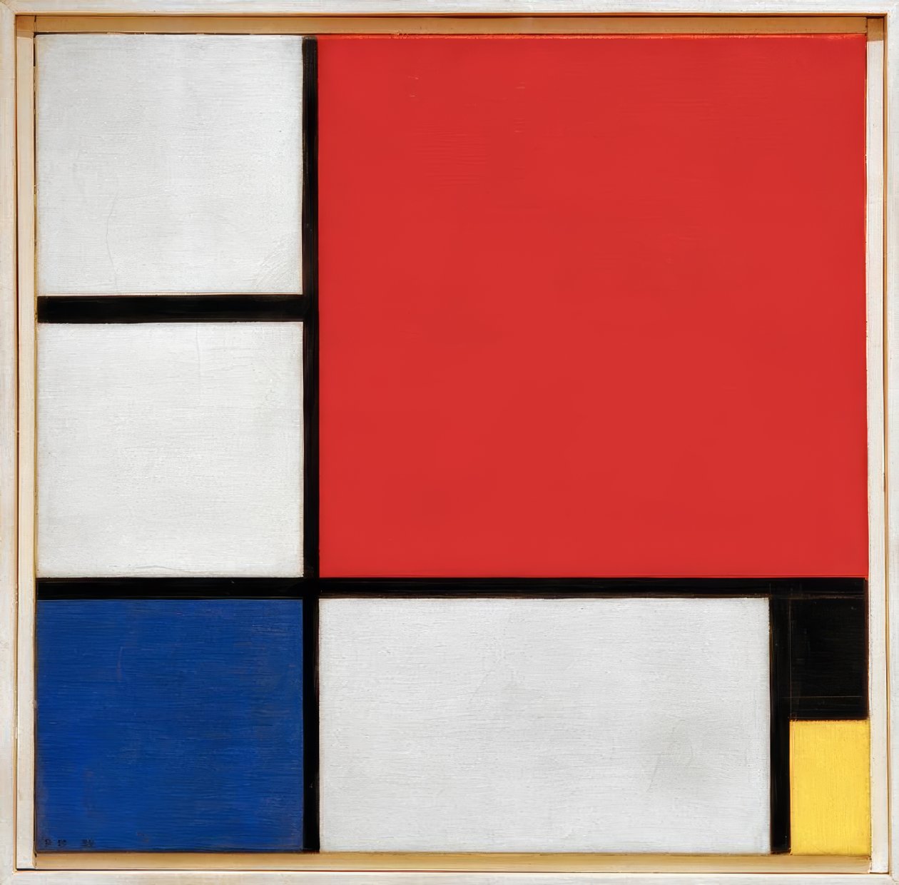 Kompozycja II autorstwa Piet Mondrian