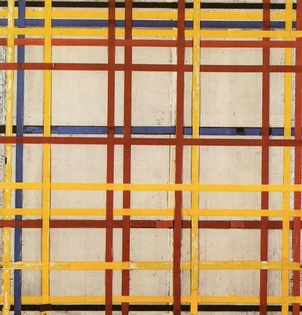 Nowy Jork autorstwa Piet Mondrian