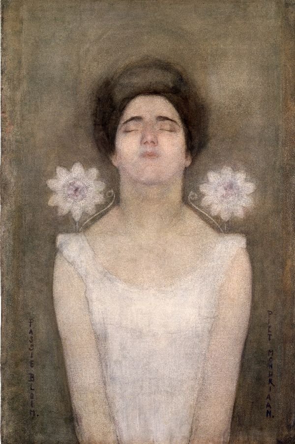 passiflora autorstwa Piet Mondrian