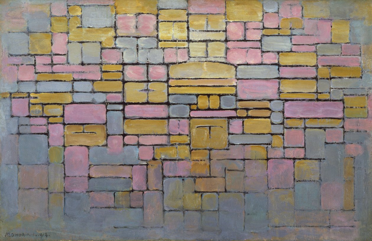 Tabela nr 2 autorstwa Piet Mondrian