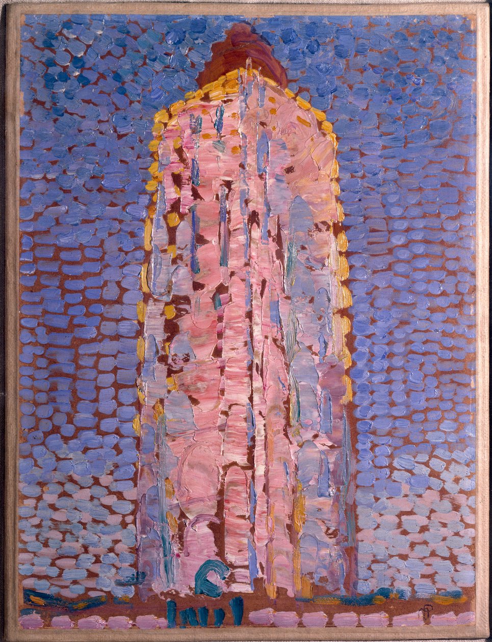 Latarnia morska w Westkapelle, Veere, Zelande autorstwa Piet Mondrian