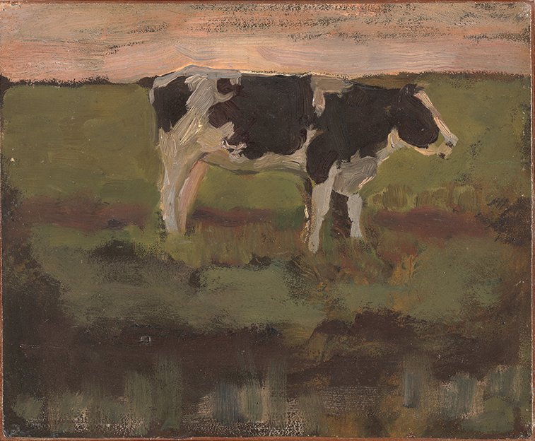 Nieznany obraz autorstwa Piet Mondrian