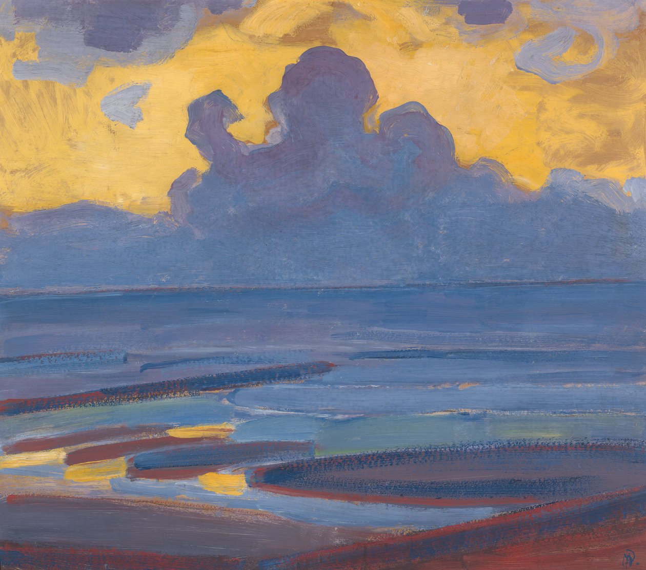 pelo Seapolish autorstwa Piet Mondrian