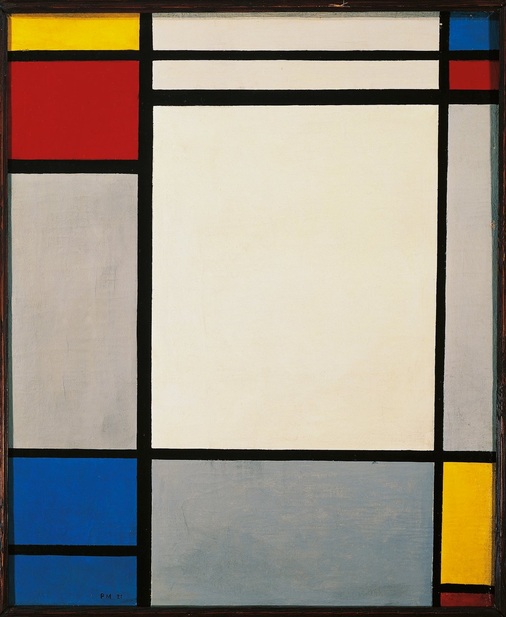 Kompozycja autorstwa Piet Mondrian