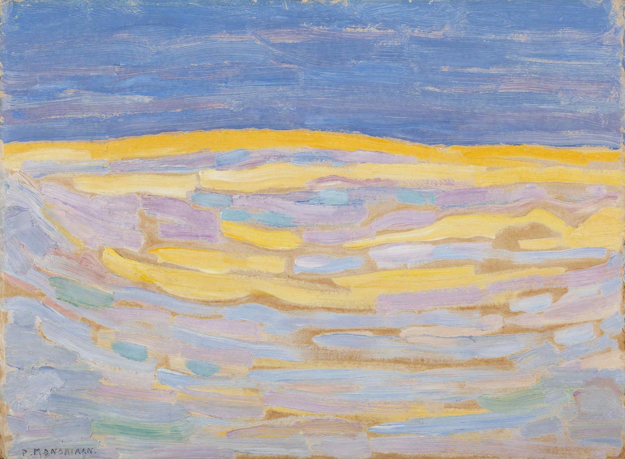 Wydma I, 1909. autorstwa Piet Mondrian
