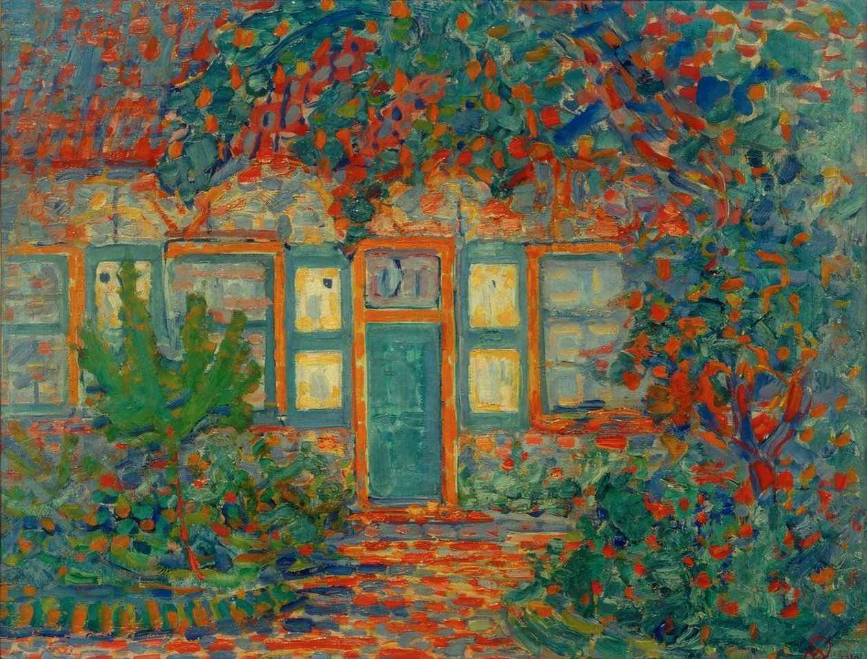 DOM POD SŁOŃCEM autorstwa Piet Mondrian