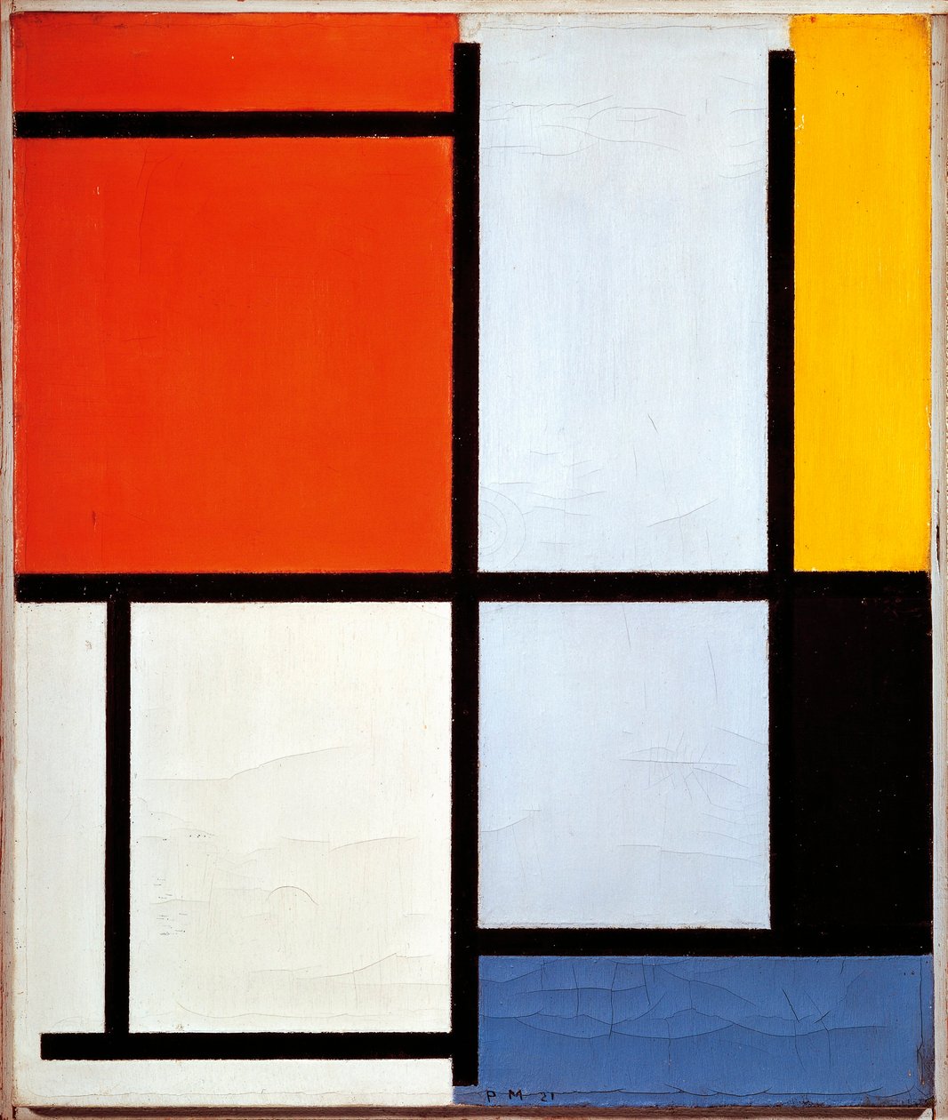 Szwajcaria, Bazylea, Kompozycja autorstwa Piet Mondrian