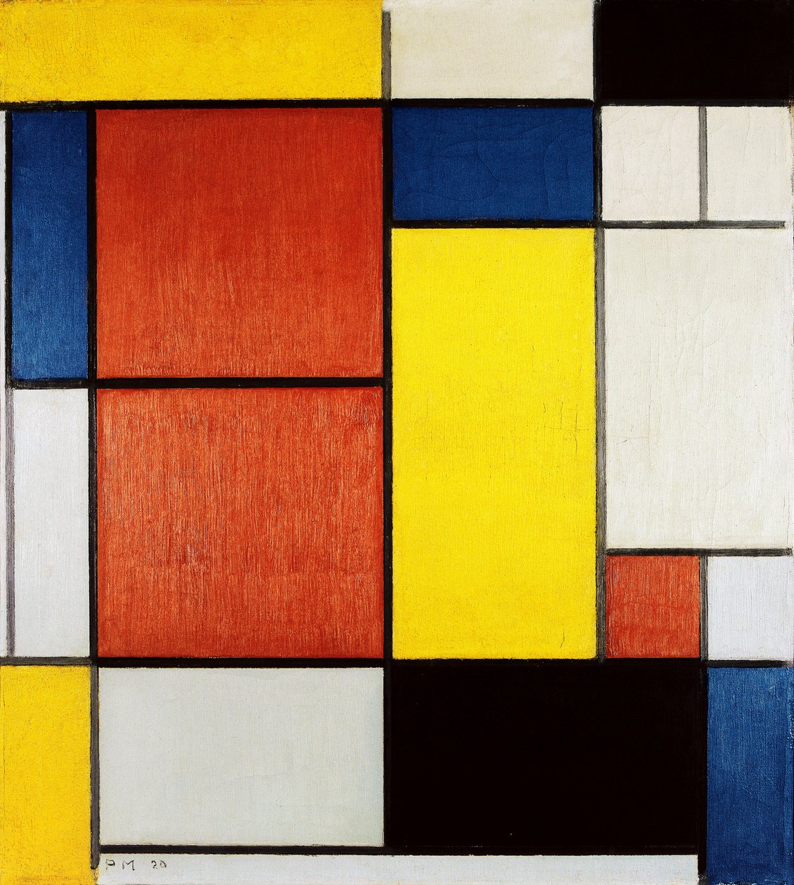 Nieznany obraz autorstwa Piet Mondrian