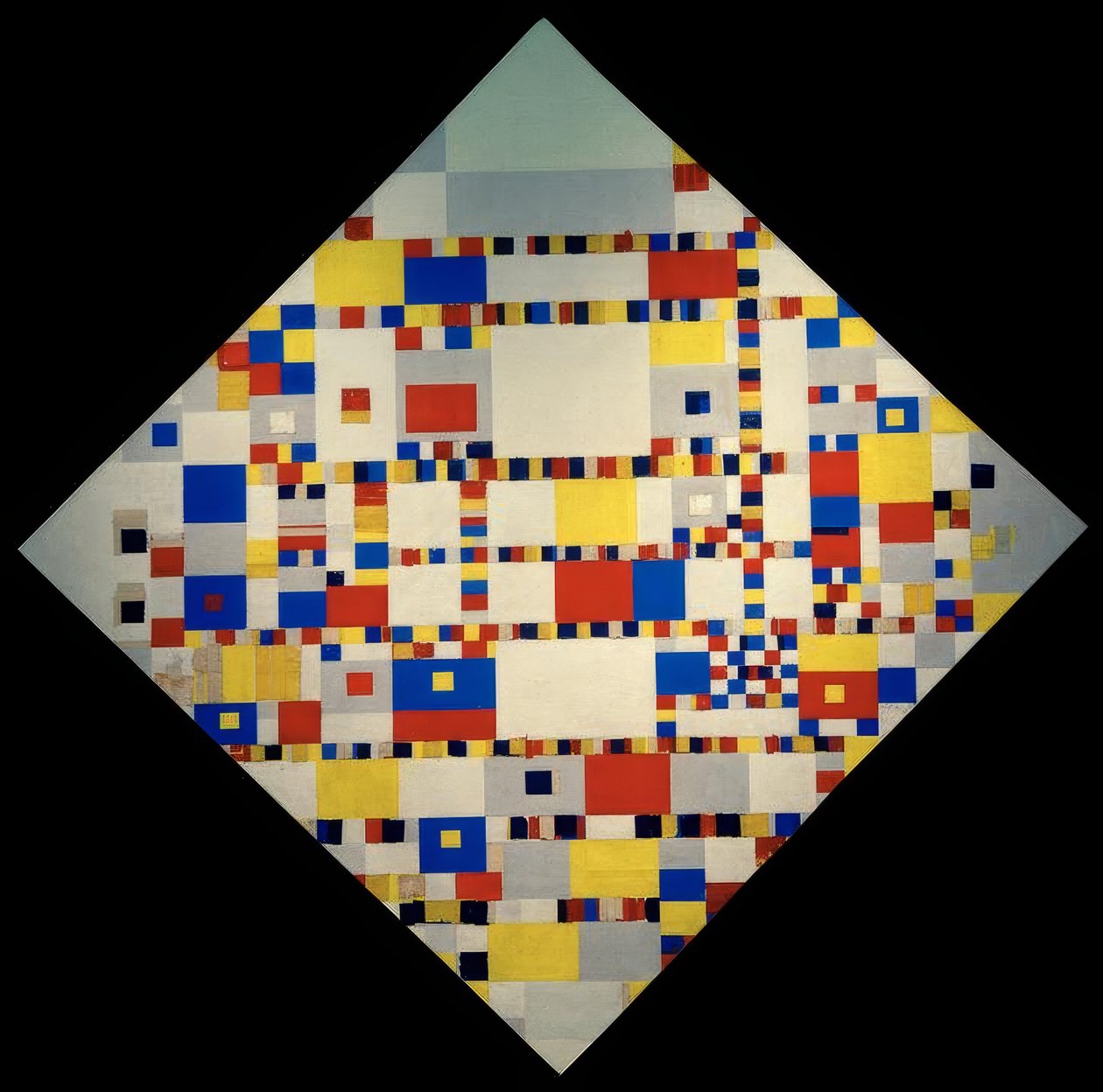 Zwycięstwo Boogie Woogie autorstwa Piet Mondrian