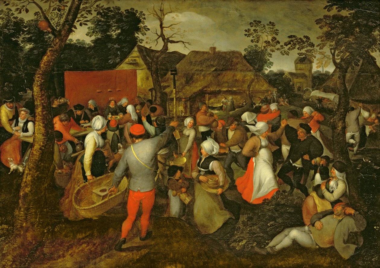 Jarmark chłopski autorstwa Pieter Bruegel the Elder