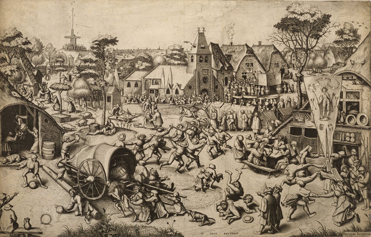 Jarmark św. Jerzego autorstwa Pieter Bruegel the Elder