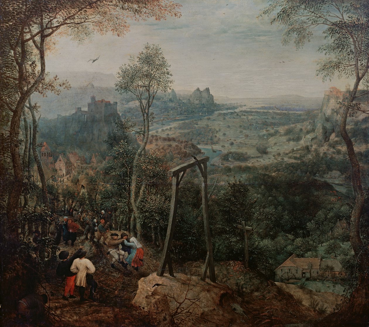 د ګوزڼ پر سر، 1568 پولی autorstwa Pieter Bruegel the Elder