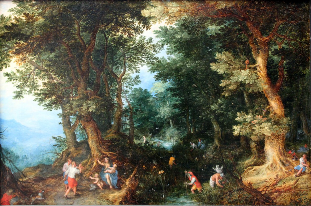 Naśmiewanie się z Latona autorstwa Pieter Bruegel the Elder