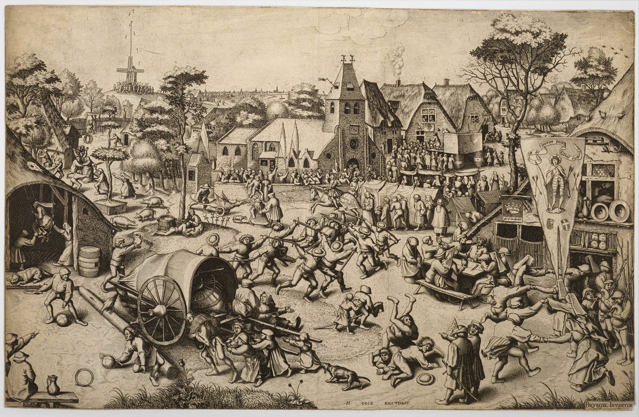 Jarmark św. Jerzego autorstwa Pieter Bruegel the Elder
