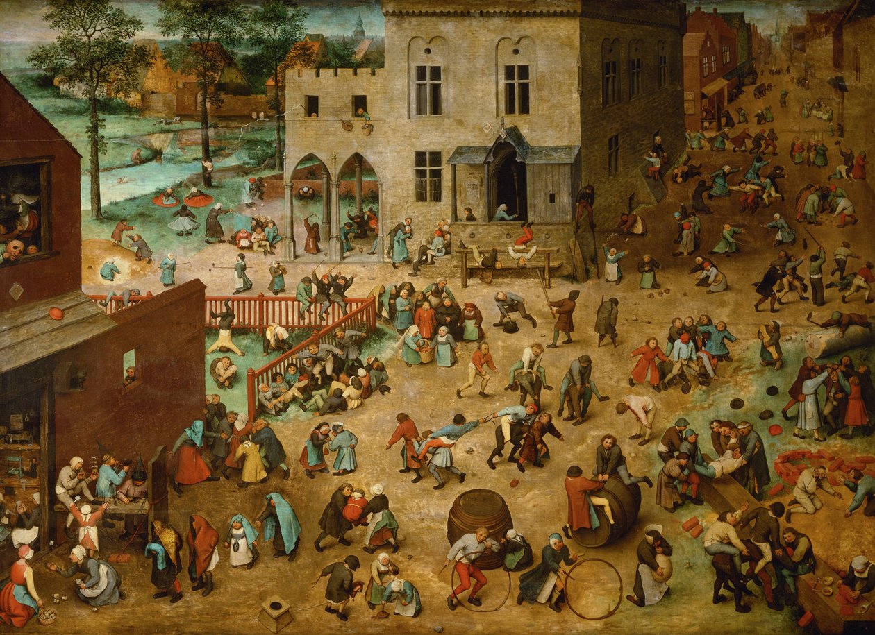 Gry dla dzieci autorstwa Pieter Bruegel the Elder