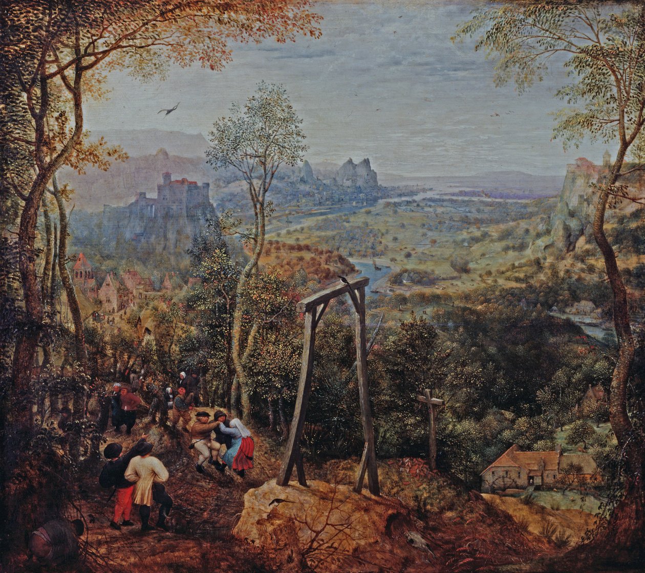 Sroka na szubienicy autorstwa Pieter Bruegel the Elder