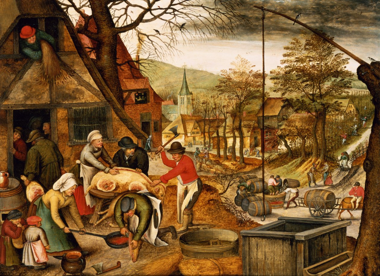 Alegoria Jesieni autorstwa Pieter Brueghel the Younger