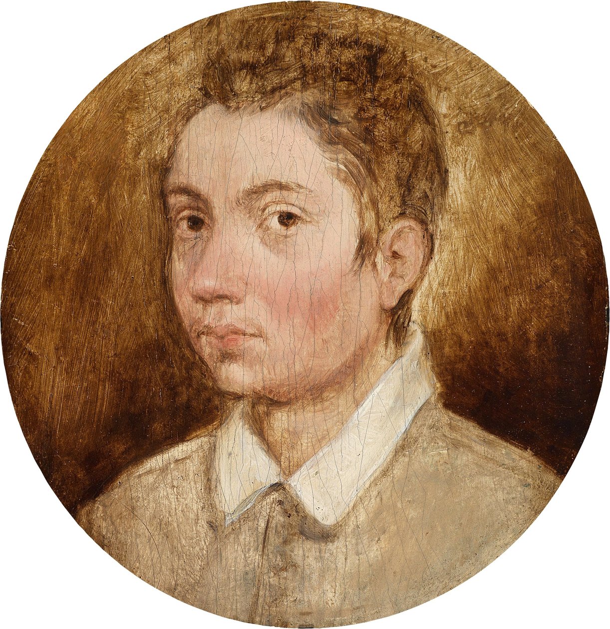 Popiersie młodego mężczyzny autorstwa Pieter Brueghel the Younger